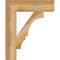 Ekena Millwork Balboa Block Rough Sawn Bracket, Western Red Cedar, 4"W x 18"D x 22"H BKT04X18X22BOA05RWR - alternate 4